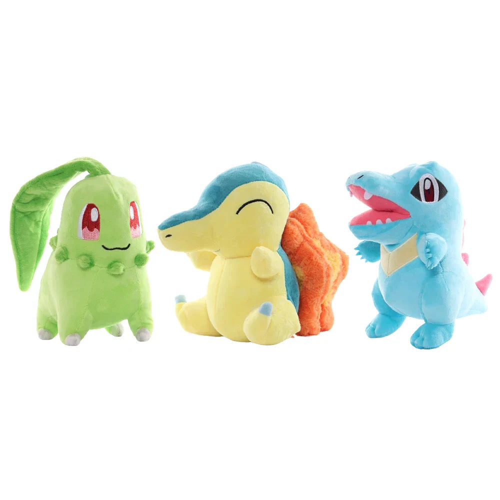 Johto Starter Pokémon Plush Toys - Image 2