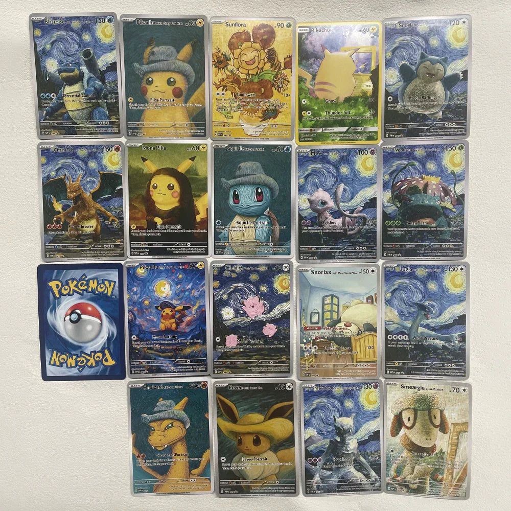 Pokémon Anime Signature Flash Card Set