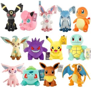 52 Styles Pokémon Plush Toys