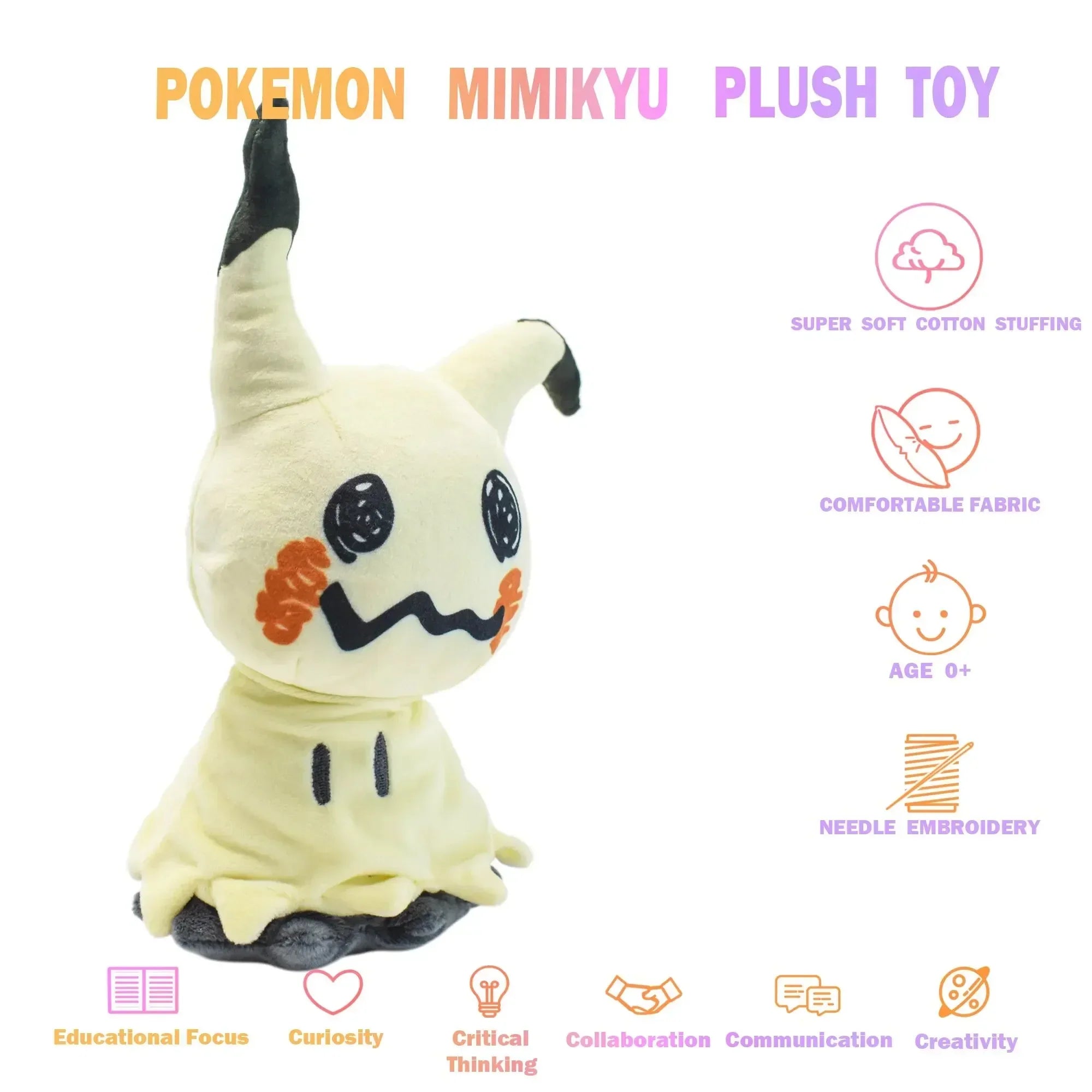 Mimikyu & Eevee Plush Toys - Image 5