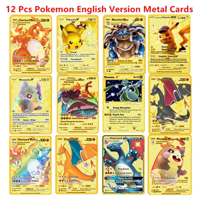 Pokemon Metal Collectible Cards - Image 11