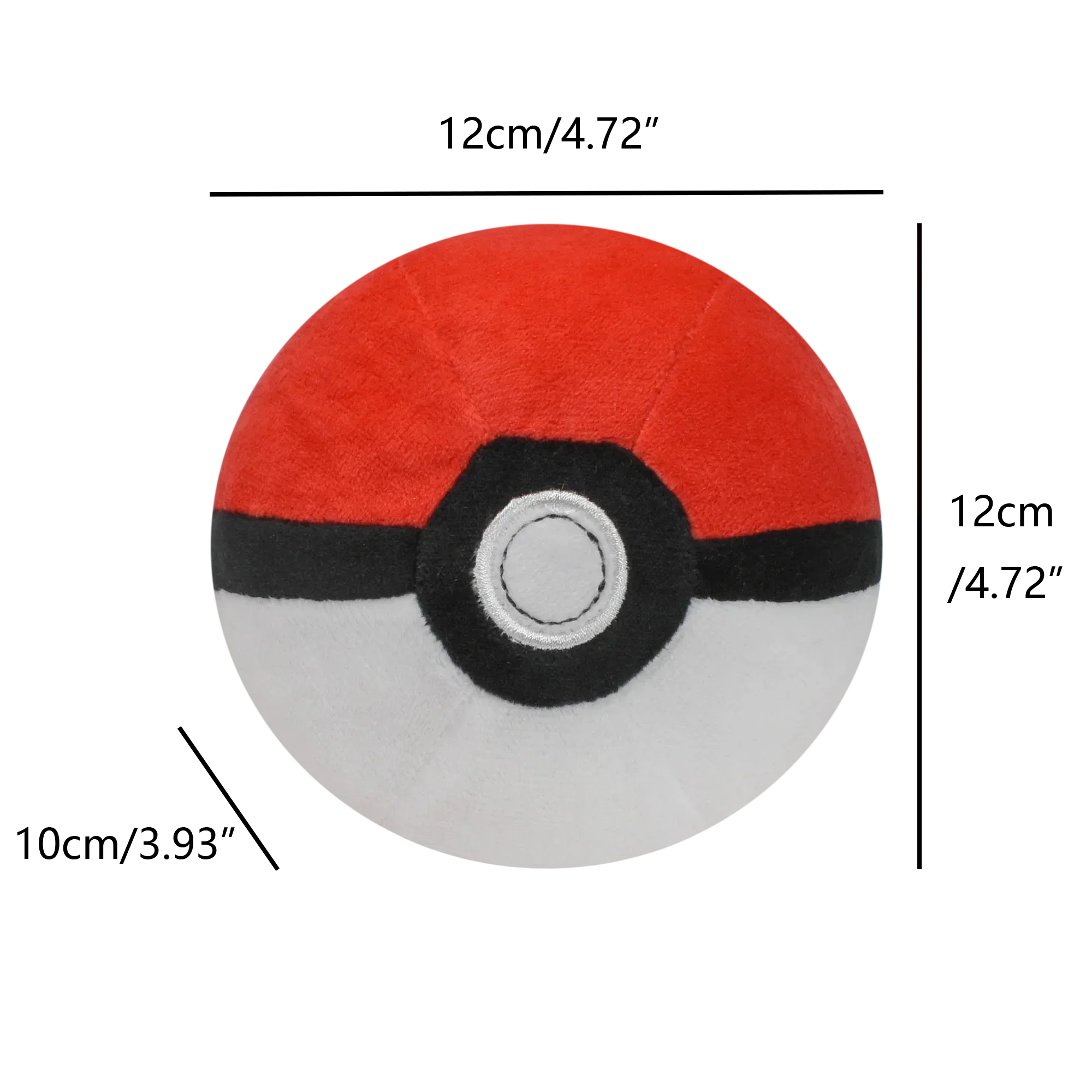 9 Styles Pokémon Plush Poké Balls - Image 8