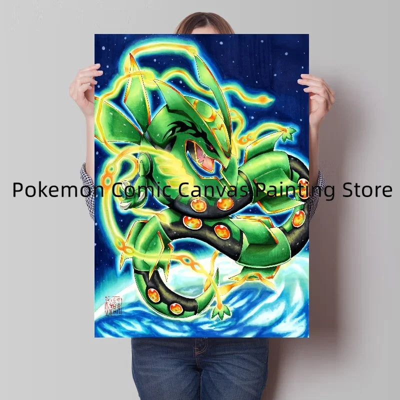 Pokémon Rayquaza Canvas Art - Image 8