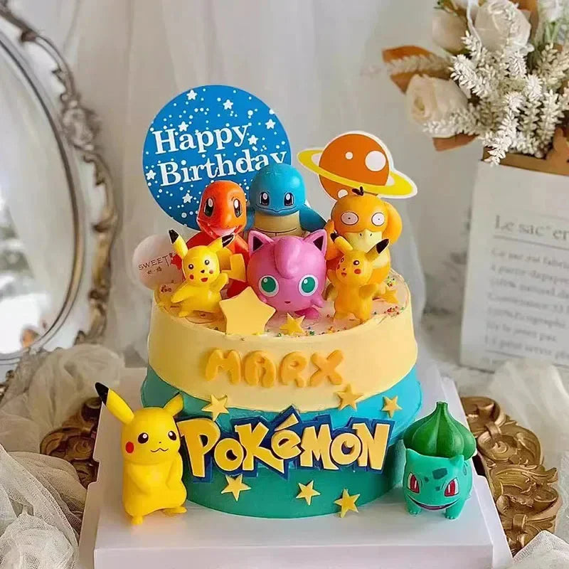13Pcs Pokemon Cake Topper Set - Image 4