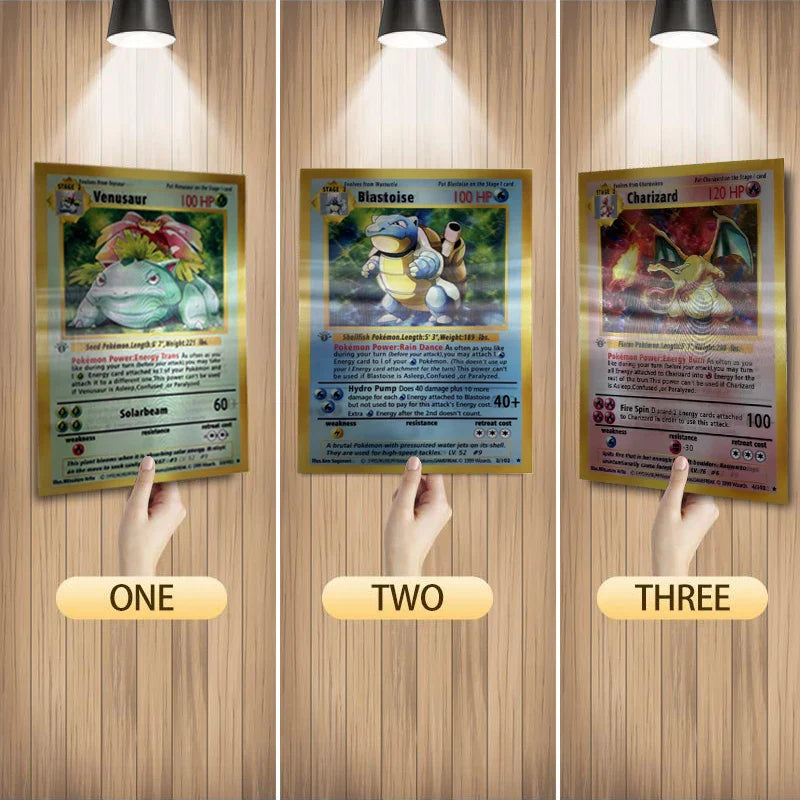 Anime 3D Lenticular Pokémon Poster