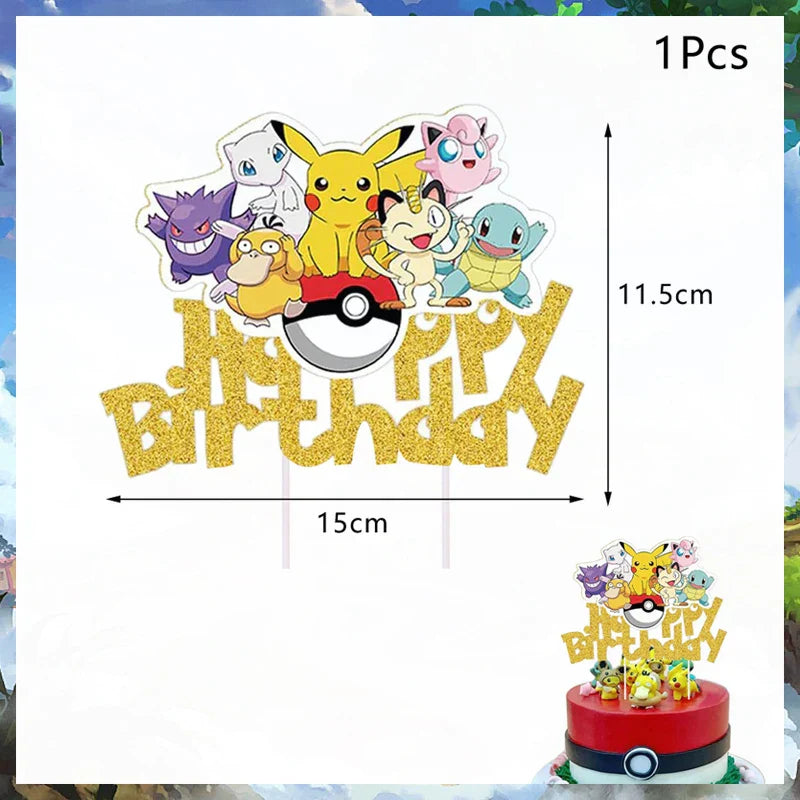 Pokémon Cake Decoration Set - Image 8