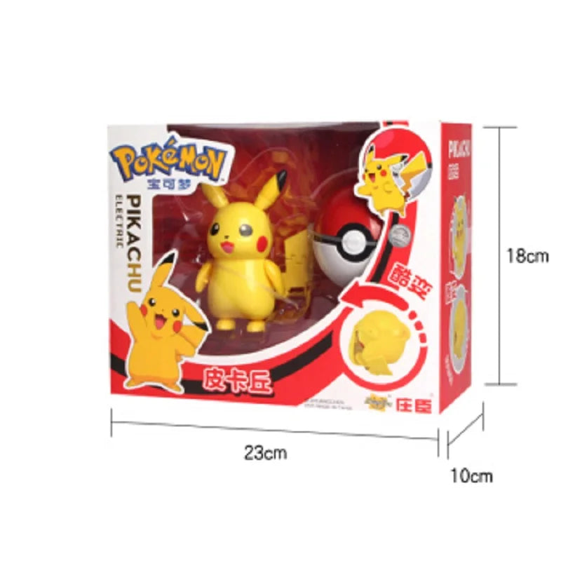 Genuine Pokémon Transformation Figure Set - Image 2