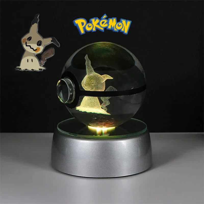 Pokémon 3D Crystal Poké Ball Figures - Image 4