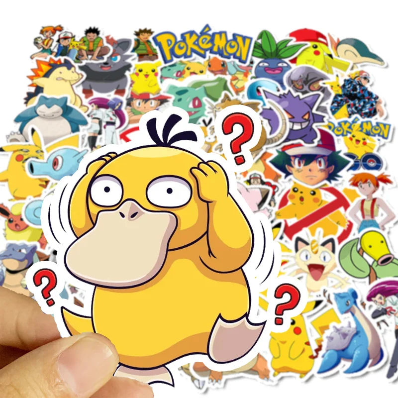 50/100 Pcs Pokémon Stickers - Image 3