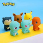 6Pcs Pokémon Pikachu Bath Toy Set