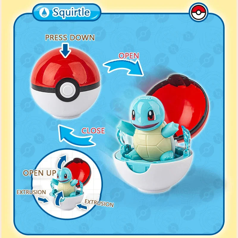 Pokémon 6-Piece Pokéball Action Figure Set - Image 4