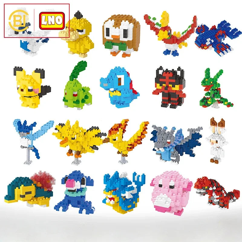 DIY Pokémon Mini Building Blocks