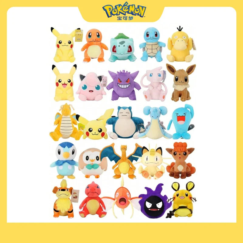 Original Pokémon Plush Toys (20–30cm) - Image 2