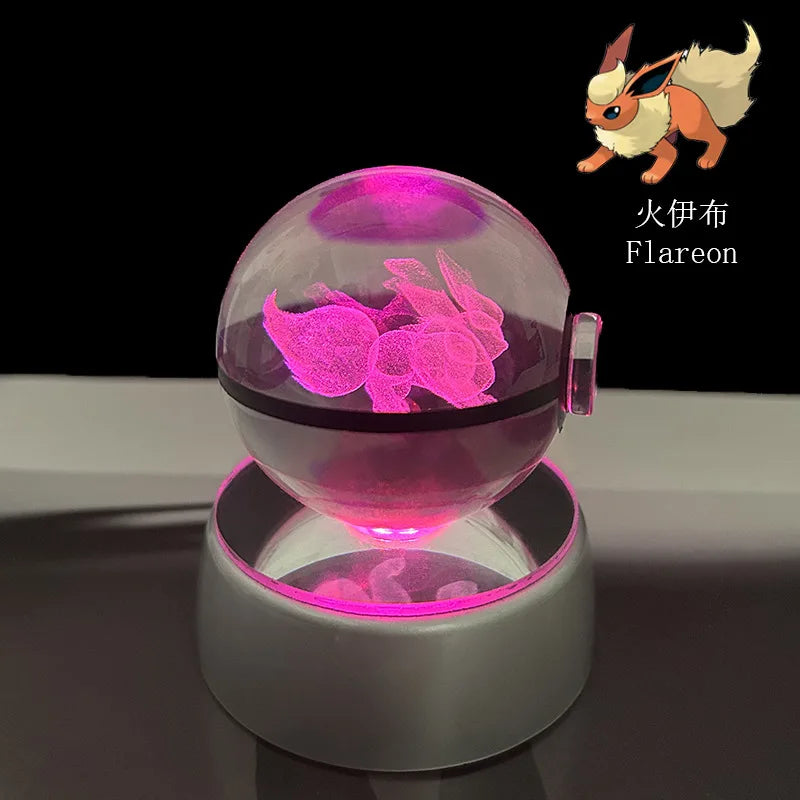 Pokémon 3D Crystal Ball Night Light - Image 28