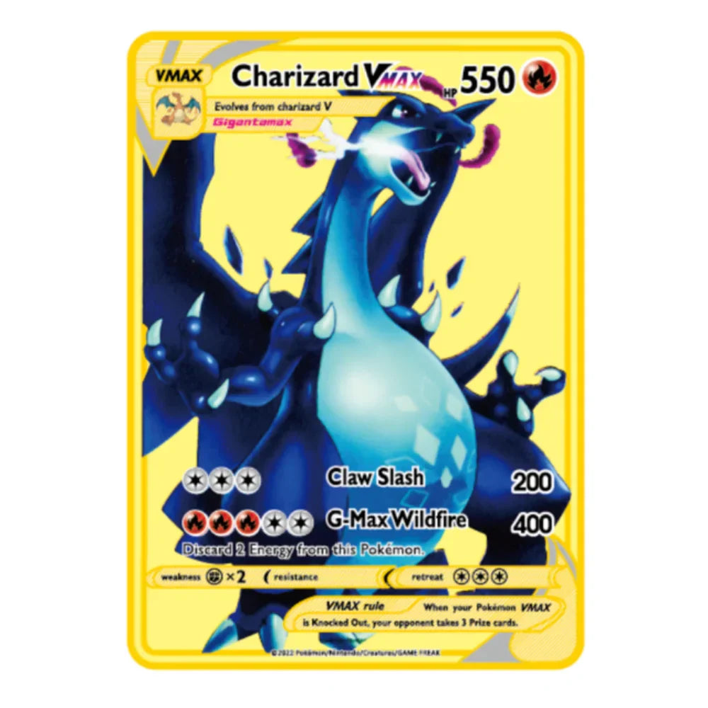 English 10,000 Points GX VMAX Metal Pokémon Card - Image 20