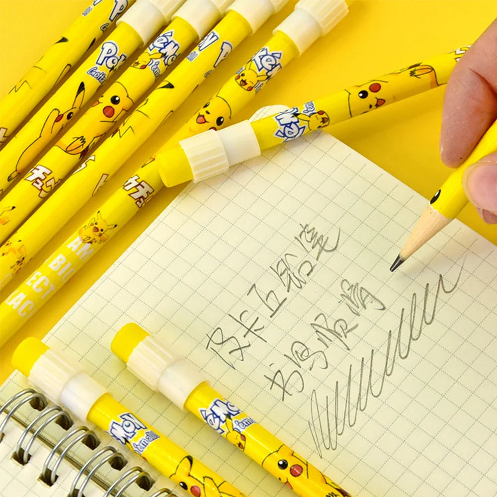 12pcs Pokémon Pikachu Cartoon Pencil Set - Image 4