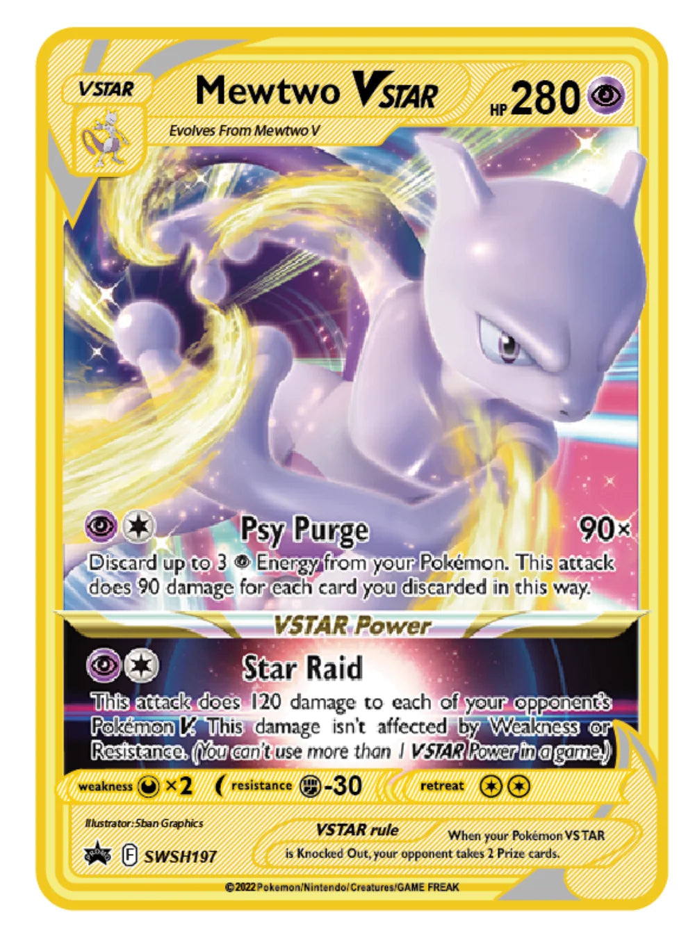 English 10,000 Points GX VMAX Metal Pokémon Card - Image 18