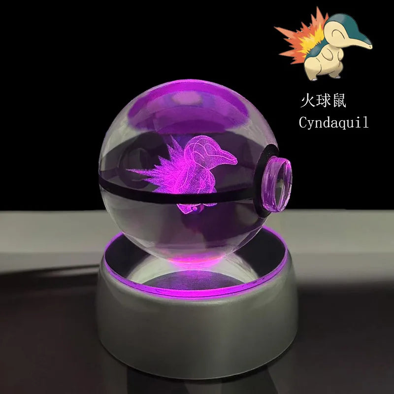 Pokémon 3D Crystal Ball Night Light - Image 42