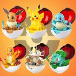 Pokémon 6-Piece Pokéball Action Figure Set