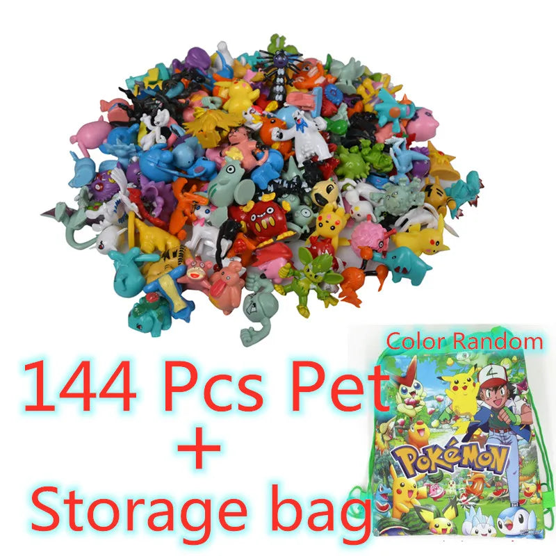 144 Styles Pokémon Mini Figures Set - Image 6