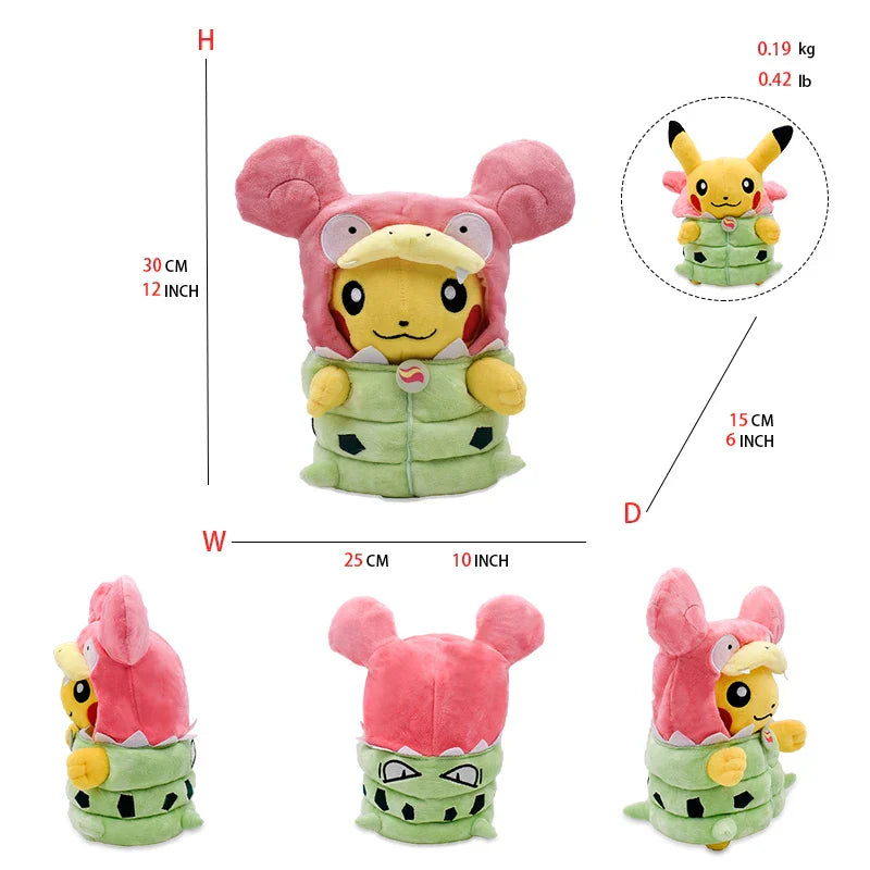 Pikachu & Eevee Cosplay Plush (20–30CM) - Image 9