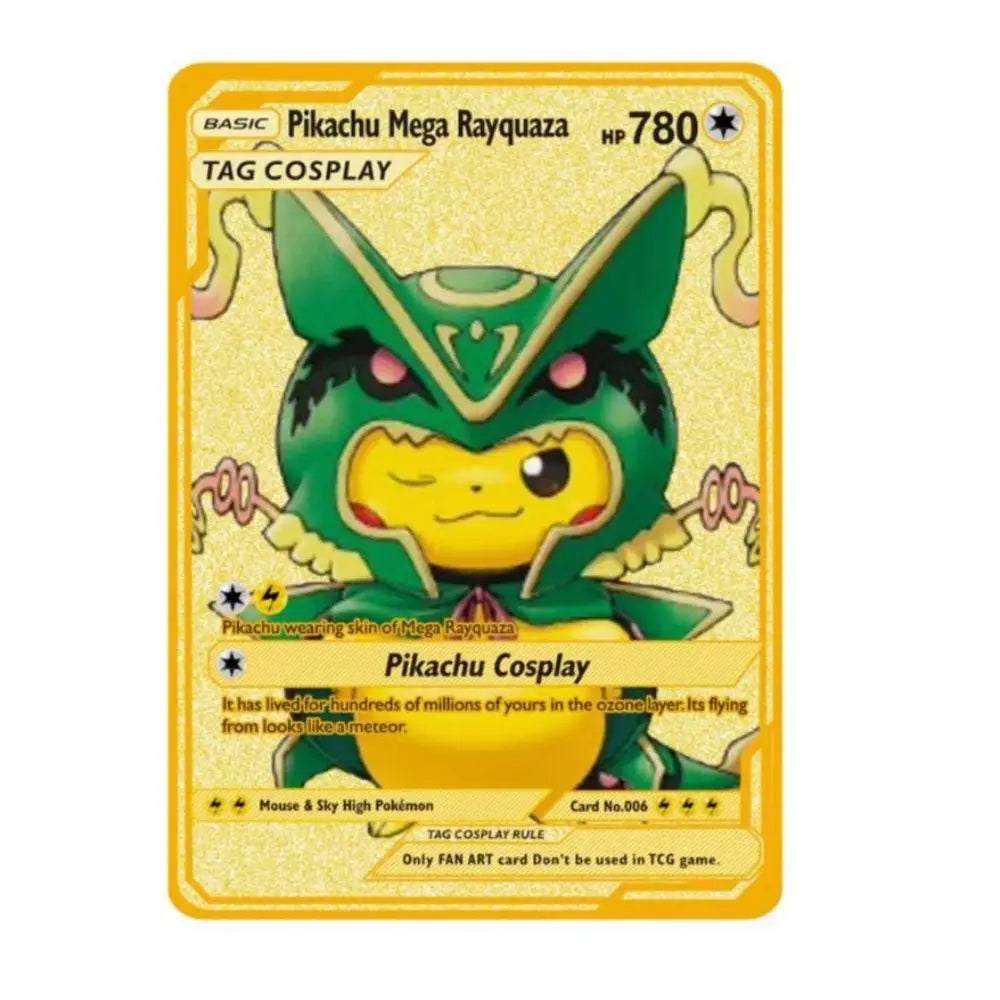 English 10,000 Points GX VMAX Metal Pokémon Card - Image 30