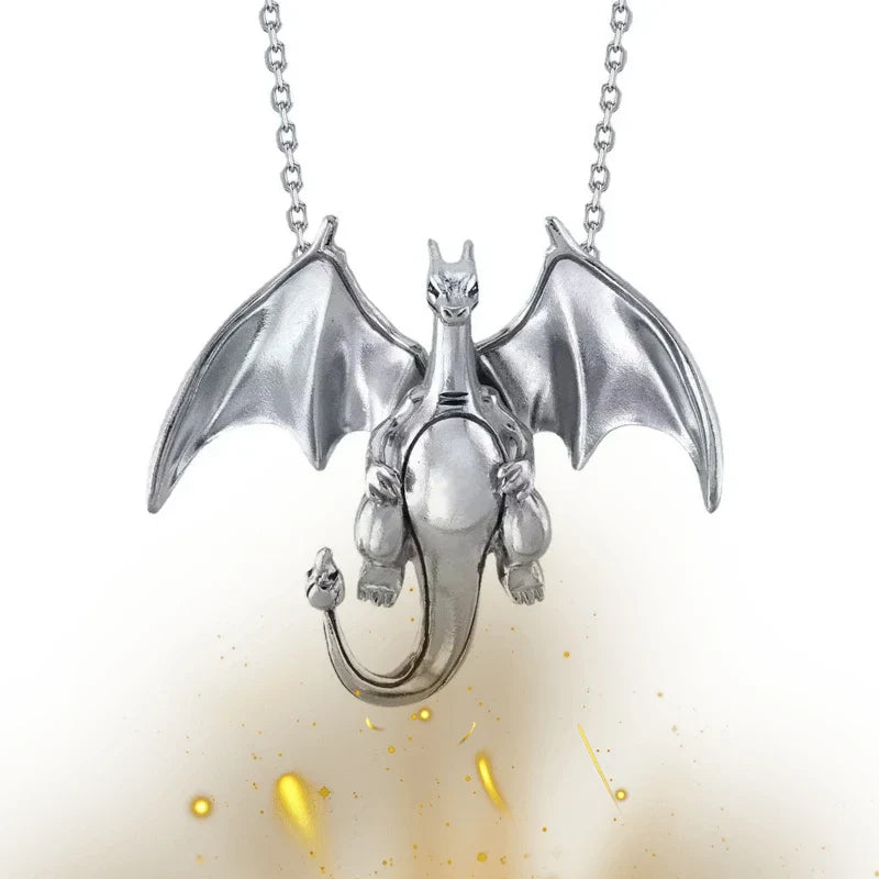 Charizard Hip Hop Pendant Necklace - Image 4