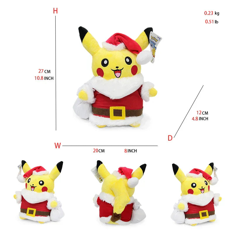 Pikachu & Eevee Cosplay Plush (20–30CM) - Image 2