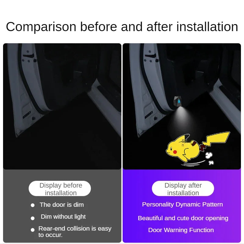 Pikachu LED Car Door Projector - Image 2