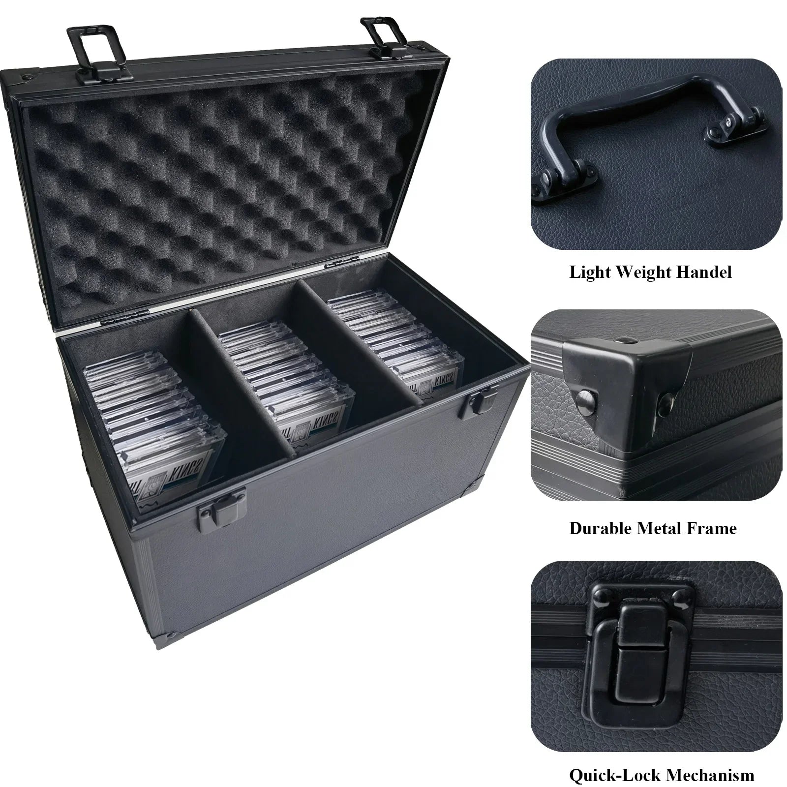 Portable Graded Trading Card Organizer