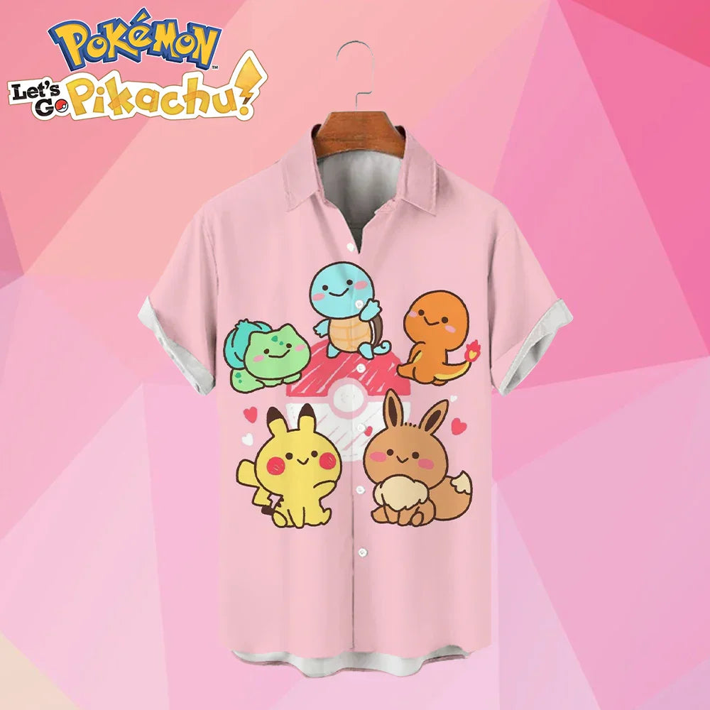 Pokémon Pikachu Hawaiian Shirt Collection - Image 3