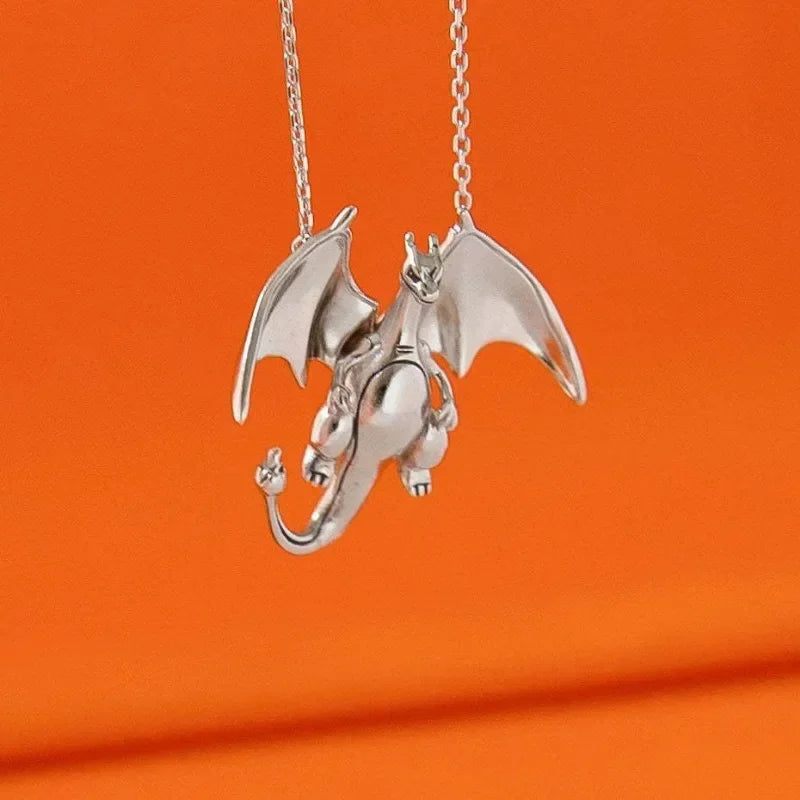 Charizard Hip Hop Pendant Necklace - Image 3