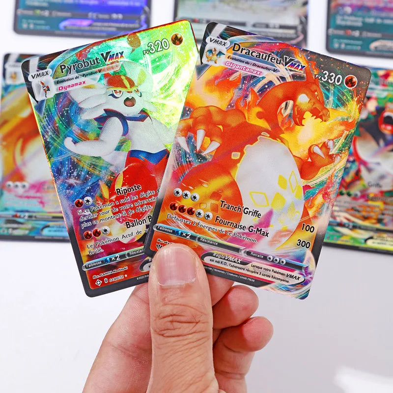 100/200Pcs MEGA VMAX Shiny Pokémon Cards - Image 3