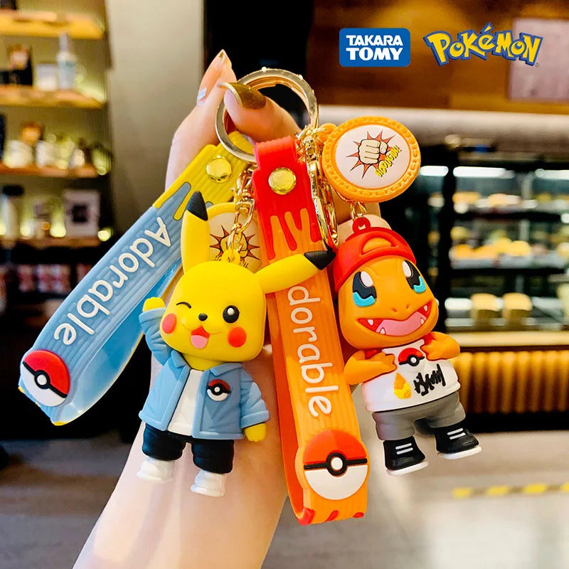 Pokémon Anime Keychain Figures